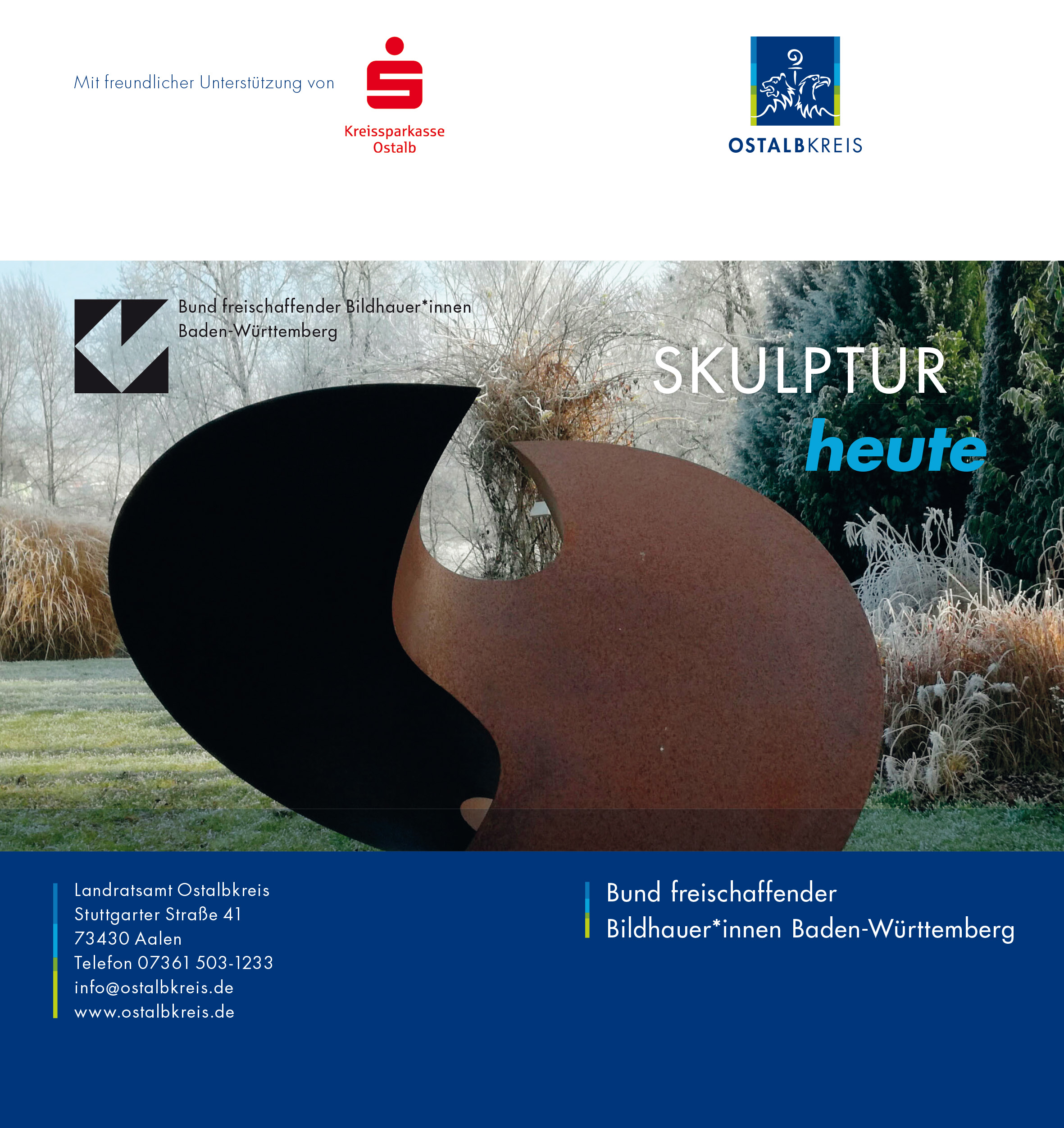 BfB Ausstellung Skulptur heute Landratsamt Ostalbkreis